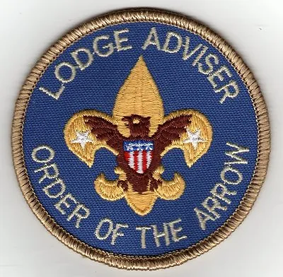 OA Lodge Adviser Position Patch  Since 1910  Backing Mint! • $10.99