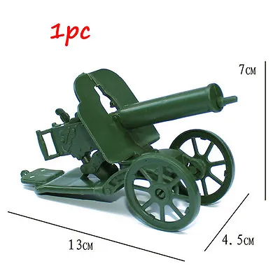 1pc Maxim Machine Gun Toy Green Toy Soldier Action Not Include Figure CHBR35 • $4.99