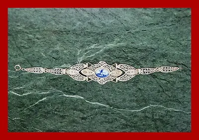 Antique Bracelet Um 1920/1930 - Silver 800 (#1952) • $119.18