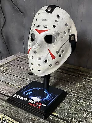 Ultimate Jason Mask With Display Stand Friday The 13th Part 3 Voorhees Replica • $200