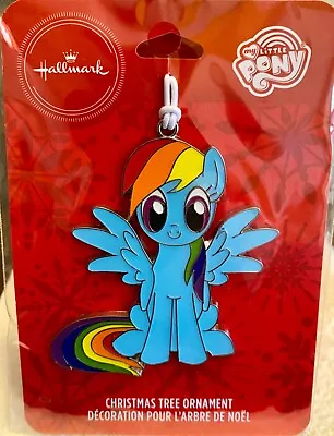 2019 Hallmark My Little Pony Christmas Tree Ornament New RARE- Rainbow Dash  • $10.99