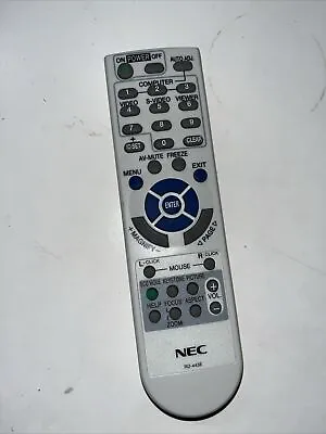 GENUINE ORIGINAL NEC RD-443E Projector Remote Control : • £7.99