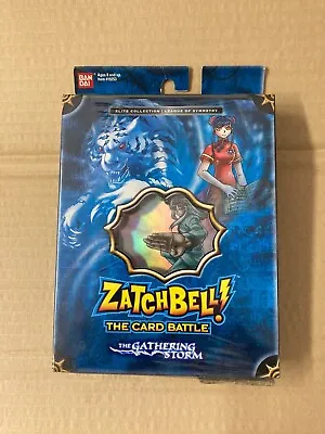 ZatchBell! Card Battle Gathering Storm League Of Symmetry DECK Anime TCG Blue • $19.99