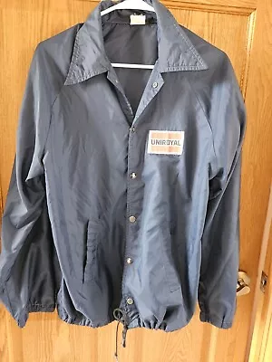 Vintage Uniroyal Patch 1970s-1980s V Collar Nylon Jacket Adult Size Medium • $19.99