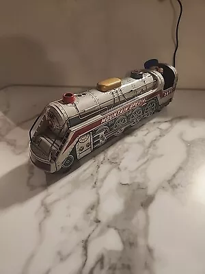 Vintage Modern Toys Mountain Special Express Train Engine 3671 Japan Tin Litho • $59.99