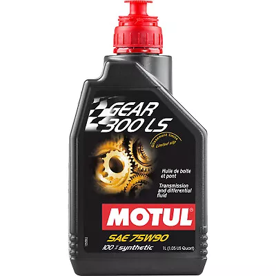 Motul Gear 300 LS Transmission Fluid 75W90 - 1 Liter • $33.78