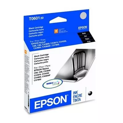 Epson T060120 Ink Cartridge - Black • $18.99