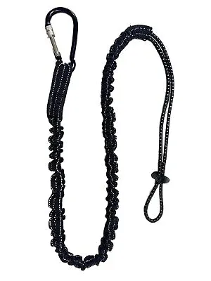 Tool Lanyard Retractable Tool Safety 11kg / 25Lbs With  Aluminum Carabiner Hook • £5.99