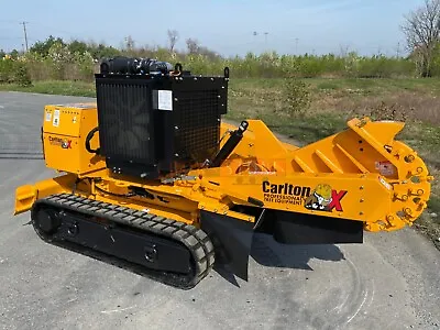 Carlton Sp7015trx Self Propelled Stump Grinder 74hp Dieselremotehyd Blade • $84480