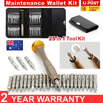 $4.95 • Buy 25 In 1 Precision Screwdriver Set Tool Kit Mini Small Torx Repair Fix For Laptop