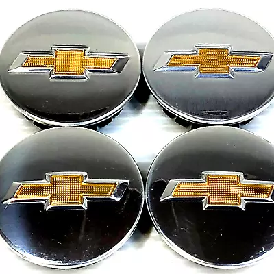 Set Of 4 GM 9593169 9594156 9595157 Wheel Center Caps 2-1/4  OEM Polished 59mm • $19.99