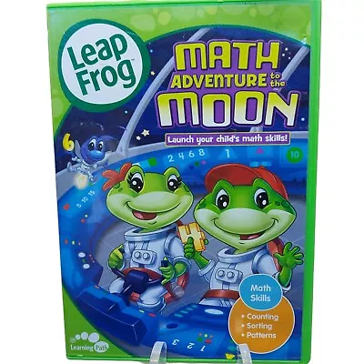 Leapfrog: Math Adventure To The Moon 2009 DVD Bob Nesler • $4.59