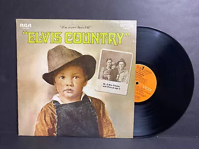 Elvis Presley Elvis Country I'm 10000 Years Old  1971 Nice Condition! Vg/vg!!a • $11.95