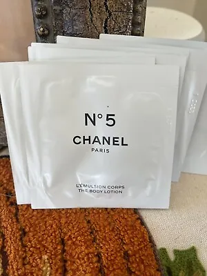 $30 • Buy Chanel No 5 The Body Lotion Sample / Travel Size .2 Fl Oz / 6 Ml New Lot Of 6