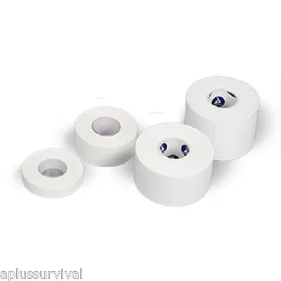 2 Pack White Porous Adhesive Tape 1  X 30' 10 Yards First Aid Emergency Kit • $7.99