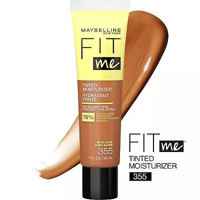 New Maybelline Fit Me Tinted Moisturizer For All Skin Types 1oz./30ml • $3.29