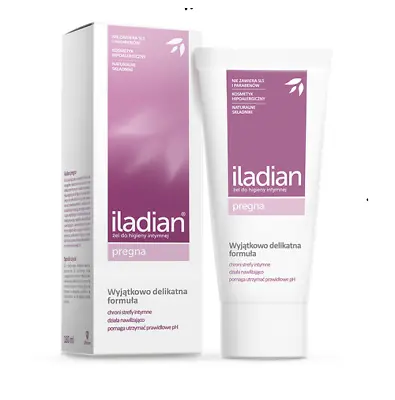 Iladian Pregna Intimate Hygiene Gel Hypoallergenic Moisturizing Cleansing 180ml • £9.99