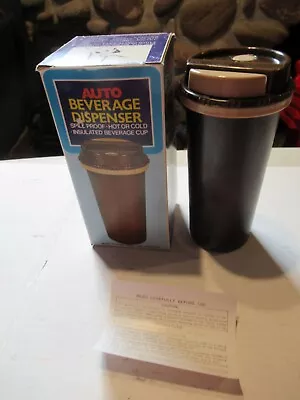 Vintage Travel Mug With Lid And Original Box • $5.99