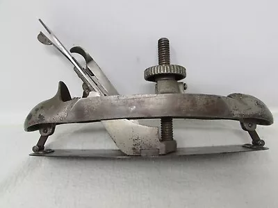 £148.28 • Buy Very Nice Clean Nickel-Plated Stanley Victor #20 Compass Plane Pat.  7-24-88