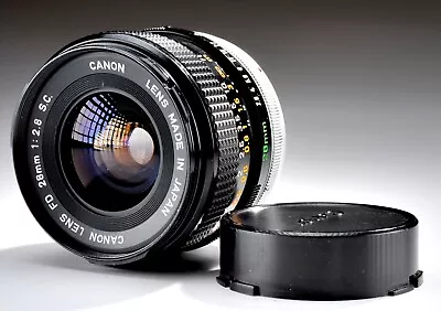 Canon FD 28mm F2.8 S.C. Lens - Clean Optics! LQQK!! • $49.95