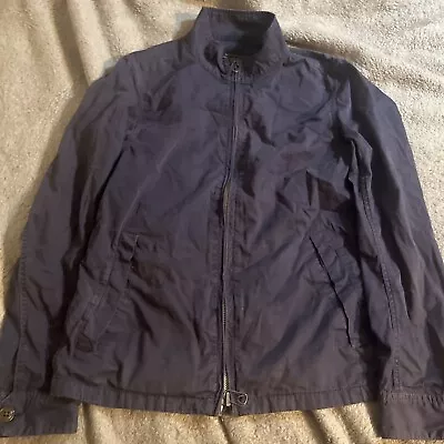 J Crew Victura Cotton Canvas Deck Jacket Military Style Men's Size XS Rare • $50