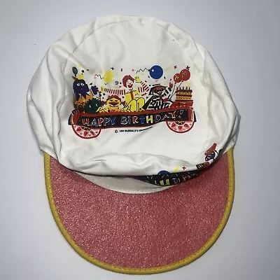 Vintage 1994  McDonald’s Happy Birthday Hat • $6.99