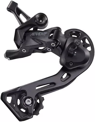 MicroSHIFT ADVENT Rear Derailleur - 9 Speed Medium Cage Black With Clutch • $58.99