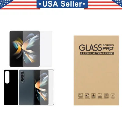 Tempered Glass Screen Protector For Samsung Galaxy Z Fold 3 Z Fold 4 Z Fold 5 • $4.99
