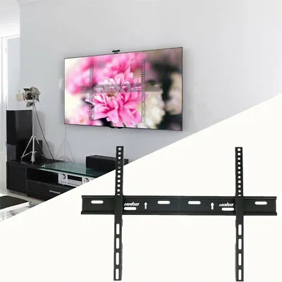 Ultra Slim TV Bracket Wall Mount For 26-72  Samsung LG Bush 1080P 3D 4K HD TV • $19.91