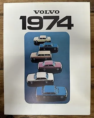 1974 VOLVO Dealer Sales Brochure - 164E 142 144 145 144GL Station Wagon • $9.95