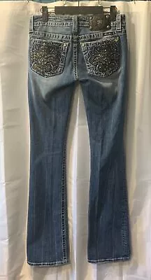 Miss Me JP5728B2 Women's Size 27 Medium Wash Boot Cut Jeans • $35