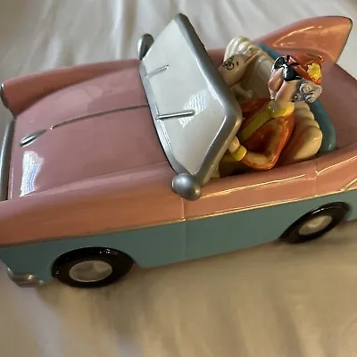 Hallmark Maxine And Dog Floyd In Pink Convertible Cookie Jar - WOW! • $43