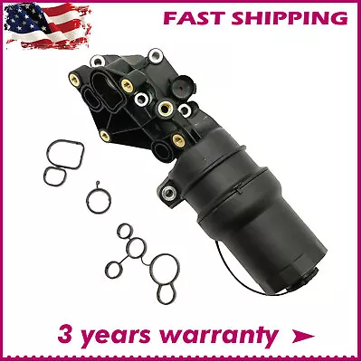 Oil Filter Housing 07K115397D For Volkswagen Jetta Passat Golf Rabbit Beetle 2.5 • $52.08