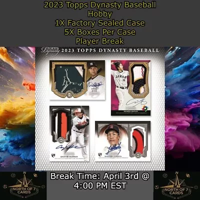Stan Musial 2023 Topps Dynasty Baseball Hobby - 5X Box Player BREAK #2 • $2.49