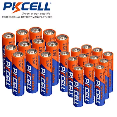 48Pcs AA & AAA Batteries 1.5V AM3 AM4 Alkaline (Combo 24 Double A +24 Triple A) • $19.99