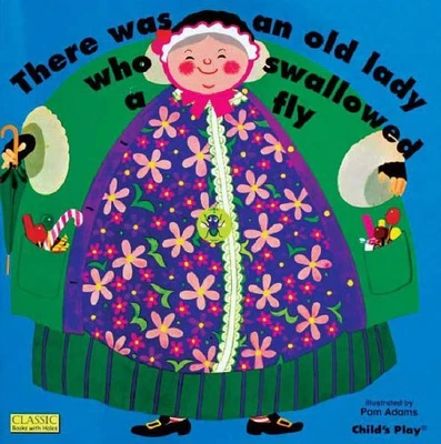 £4.99 • Buy There Was An Old Lady Who Swallowed A Fly (Classic Books With Hole... Board Book