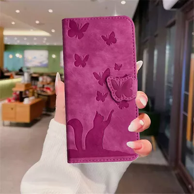 For OPPO A58 A78 A96 A98 A57 A17 A54 Case Butterfly Leather Magnet Wallet Cover • $12.59