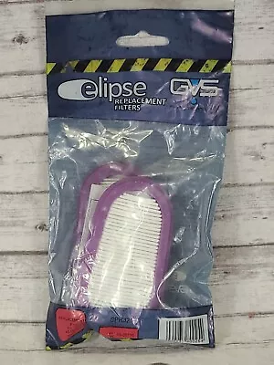 GVS SPR321 Elipse P100 Elipse Replacement Filter Pair Brand New Sealed • $25.63