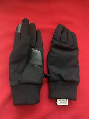 Ladies Uniqlo Heattech Stretch Gloves. Black. Size M • £7