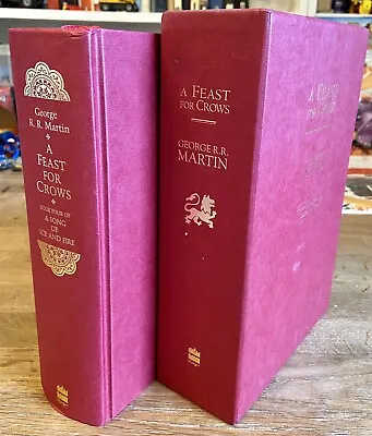 £149.99 • Buy A Feast For Crows George R R Martin – Signed Special Edition 2005 Hardcover