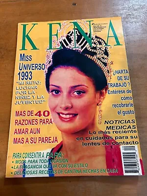 DAYANARA TORRES 1993 MISS UNIVERSE PAGEANT MEXICO MAGAZINE Tom Cruise • $34.99