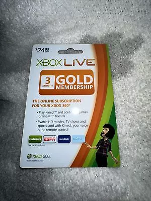 Xbox 3 Months Gold • $10