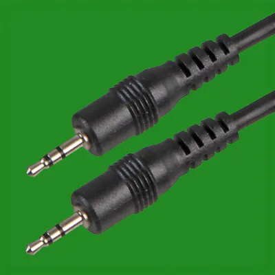 £2.99 • Buy 1M 2.5mm To 2.5mm Stereo Plug Audio Jack AUX Cable Lead PC TV HIFI Sound Speaker