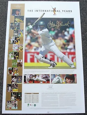 $199.99 • Buy Adam Gilchrist  The International Years  Hand Signed Limited Edition Print