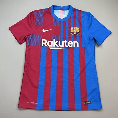 FC Barcelona Jersey Mens Medium Home Authentic Match 21/22 Dri Fit ADV Soccer • $69.95