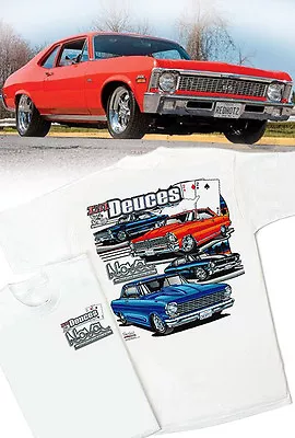 L'il Deuces Nova SS T-Shirt HS #034: Chevy II 62 63 64 65 66 67 68 69 70  • $17.99