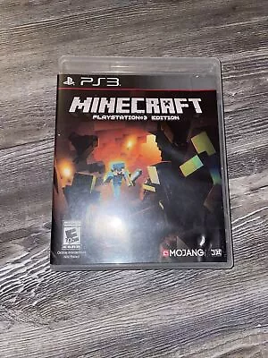 PS3 Minecraft Game PlayStation 3 Edition (Sony PlayStation 3 2014) Mojang • $16