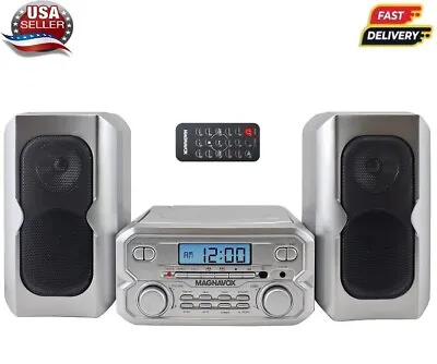 Magnavox 3-Piece Compact CD Shelf System With Digital FM Stereo RadioBluetooth • $53.89