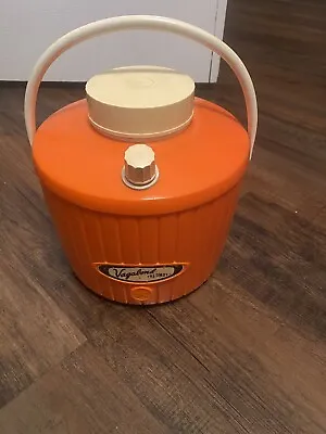 Vintage Cooler - Vagabond By Thermos Water Picnic Jug Orange  • $19.99