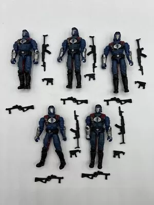 GI JOE COBRA Viper Guard Infantryman X 5 DTC Exlusive 2006 ARMY TROOP BUILDER Q2 • $59.99